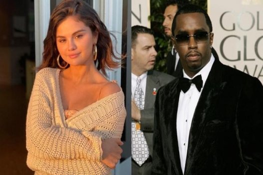 Diddy ép Selena Gomez trong tiệc trắng khoe vú