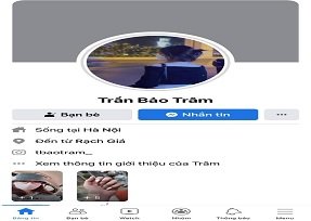 Trần Bảo Trân đã tiết lộ một bức ảnh tình dục với bạn trai của mình